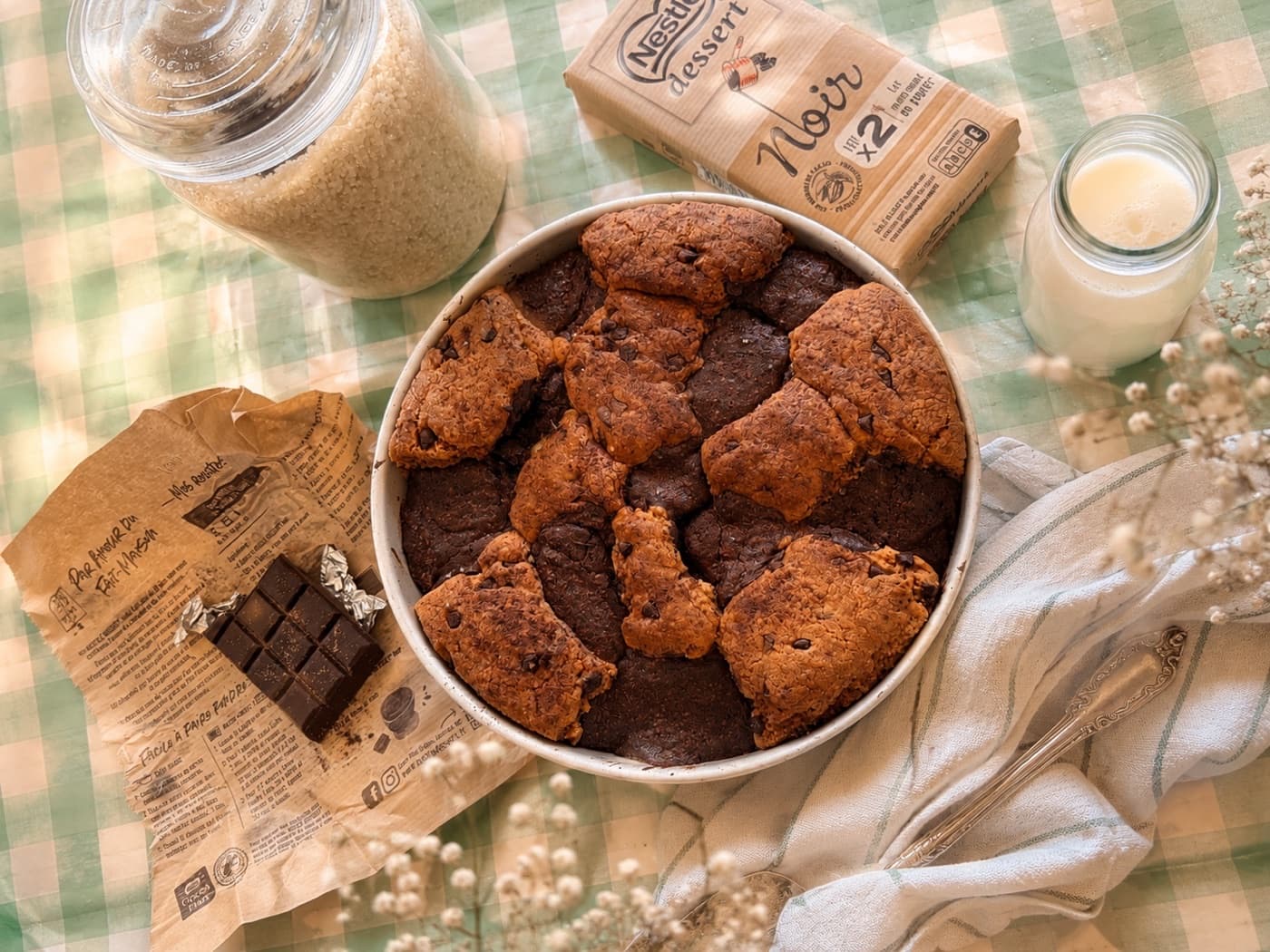 Brookie — Brownie Meets Cookie