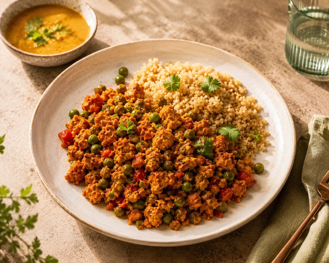 Coconut Curry Soy Protein
