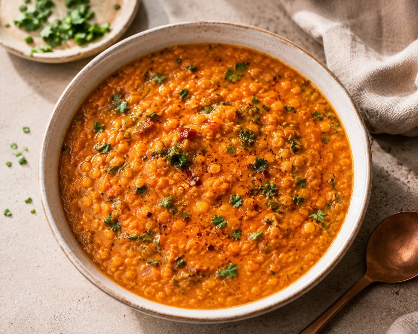 Coconut Red Lentil Dal
