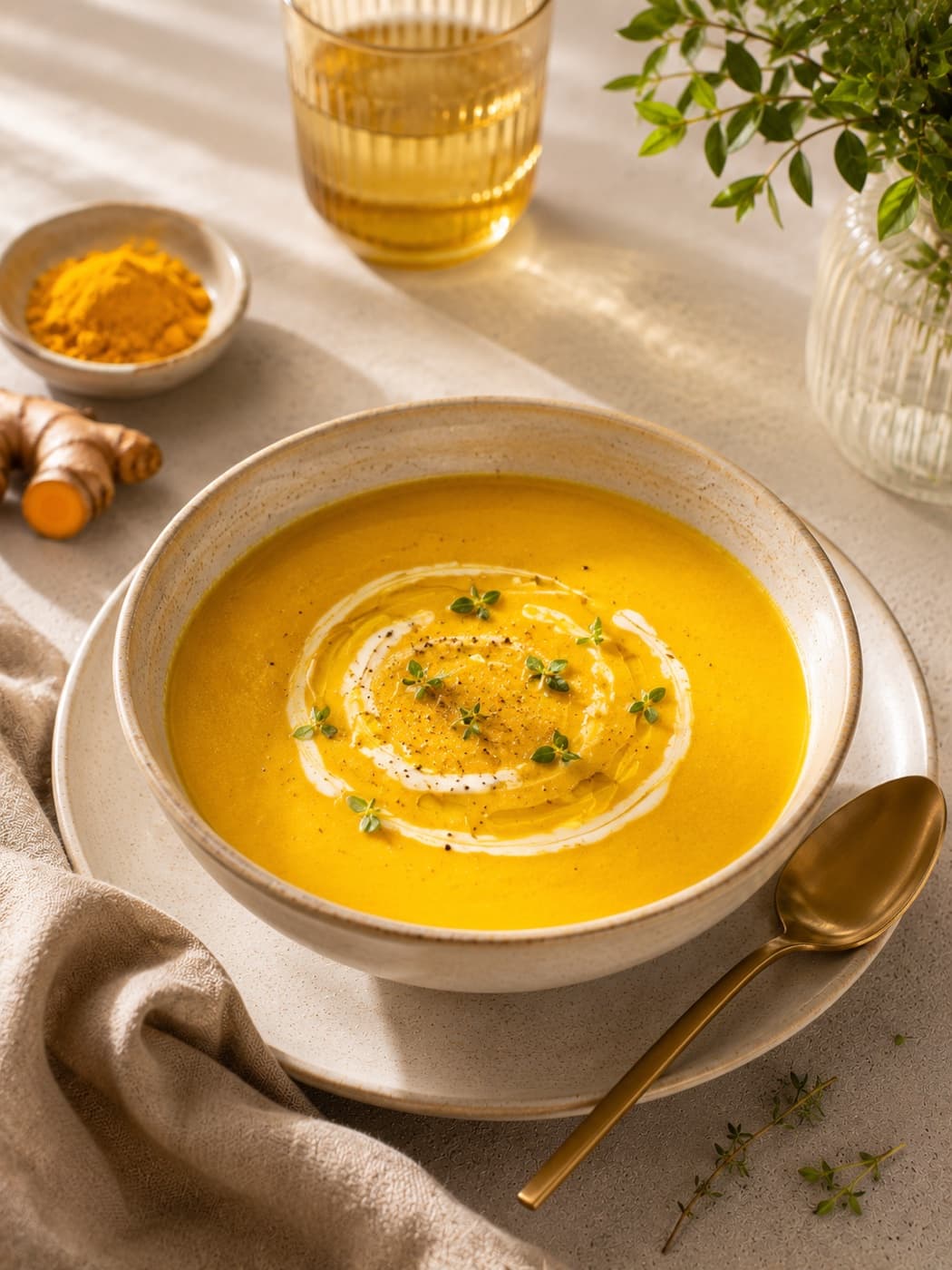 Golden Turmeric Soup