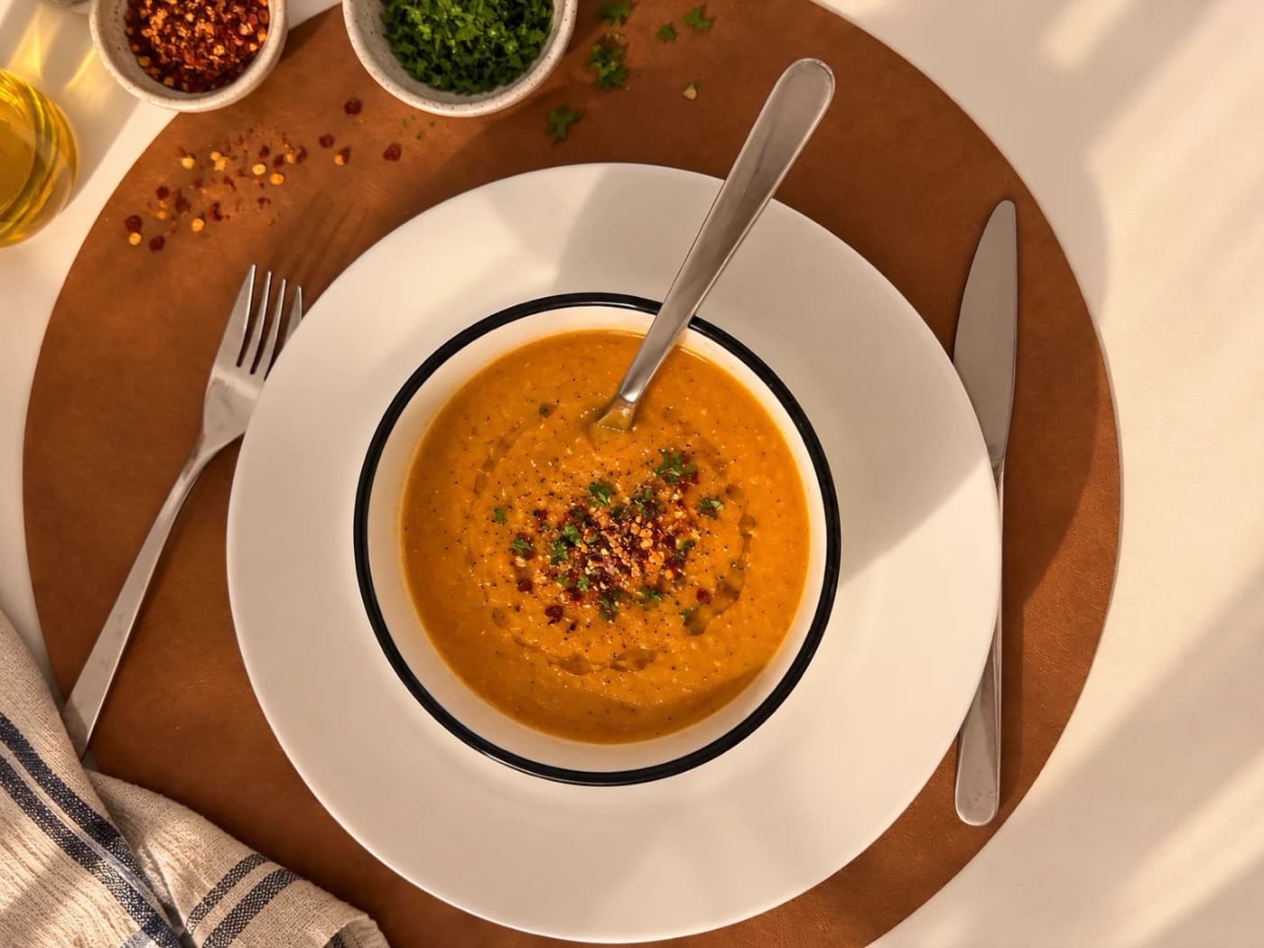 Classic Turkish Lentil Soup