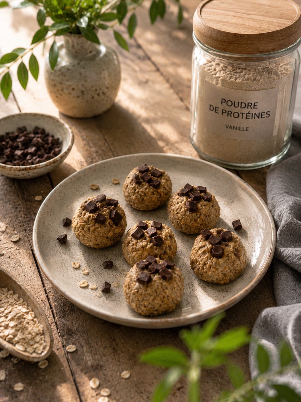 High-Protein Cookie Dough Bites